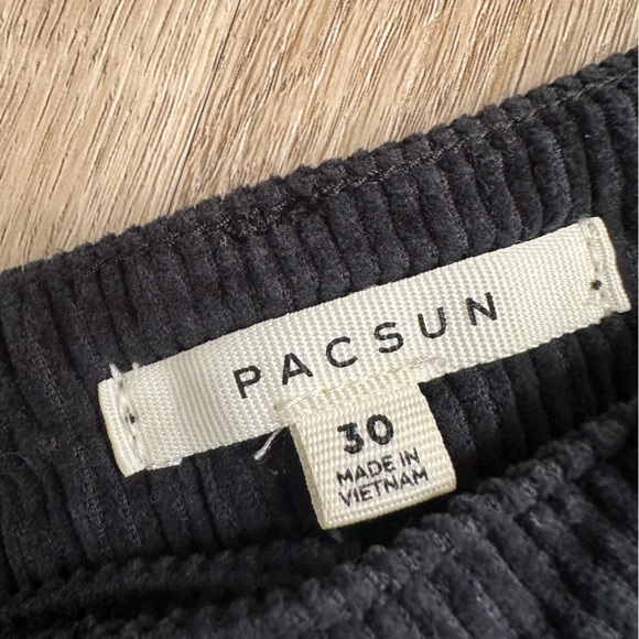 Pacsun black butterfly skirt corduroy. - Picture 3 of 3
